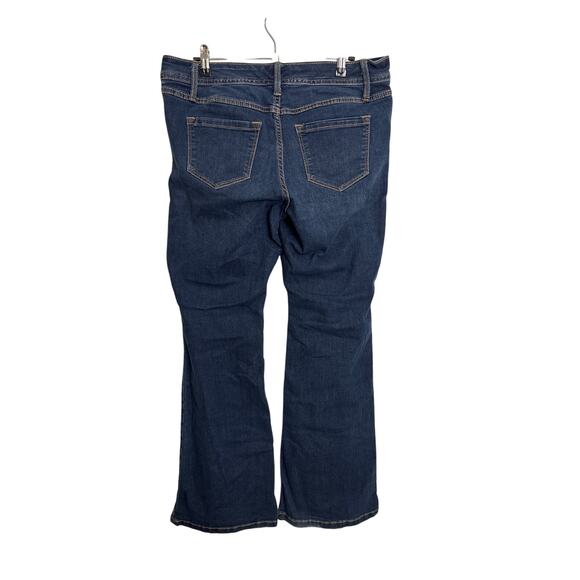 Torrid Jeans Womens 10S 10 Short Dark Wash Luxe Slim Boot Super Stretch Denim - Picture 2 of 5